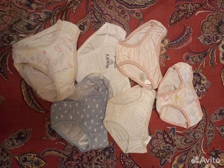Вещи на девочку от 6 мес. пакетом