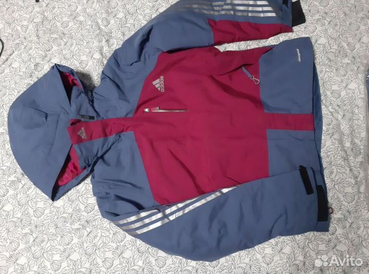 Зим.Тренерская куртка Сб.Россия adidas р.44-46.48