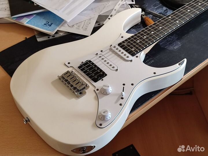 Электрогитара ibanez gio grg140 белая