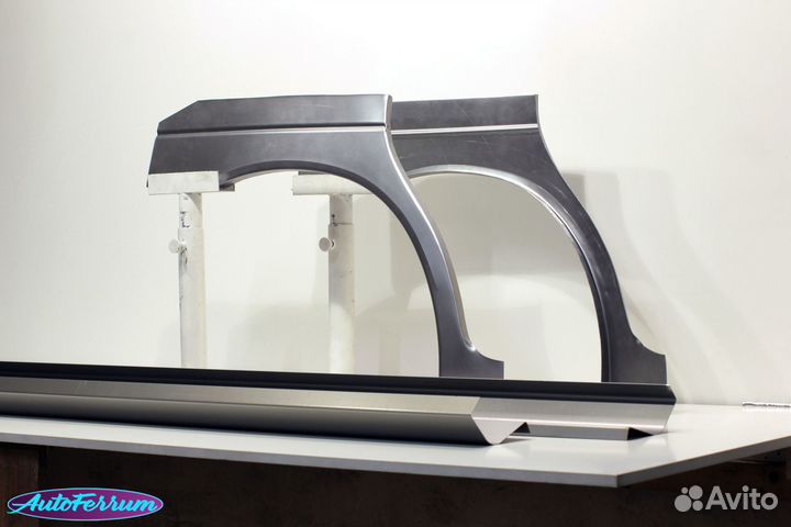 Hyundai Matrix ремкомплект задних арок и порогов