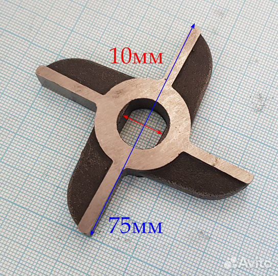 Нож подрезной для мясорубки мим 300