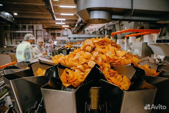 Требуются операторы линии производства чипсов