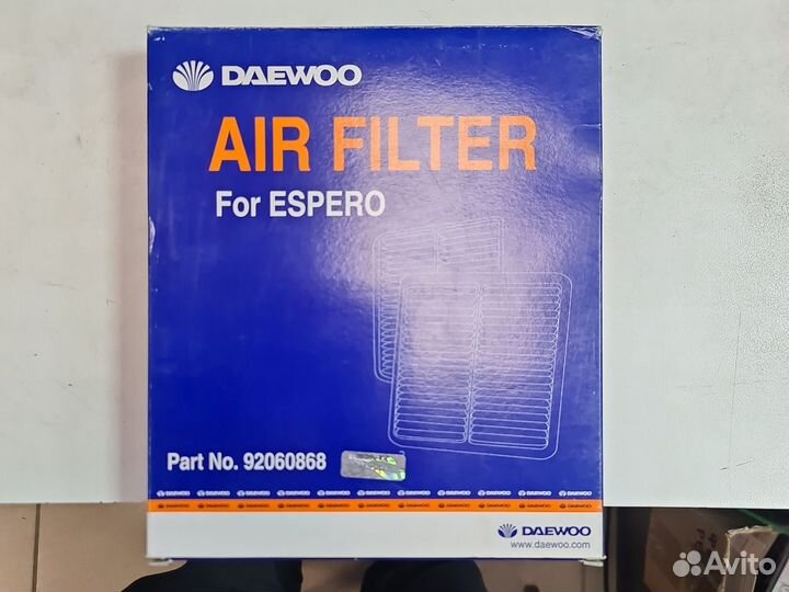 Фильтр воздушный Daewoo 92060868