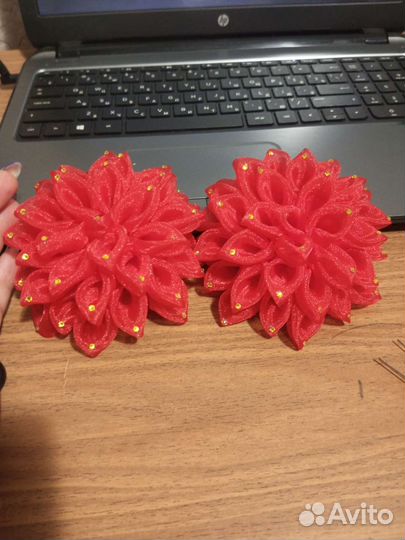 Резинки для волос ручной работы