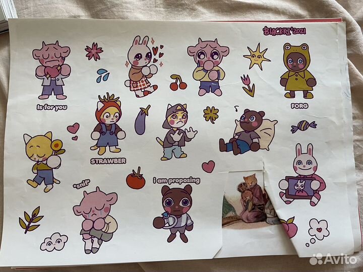 Наклейки стикеры