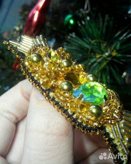 Брошь конфета ручная работа подарок