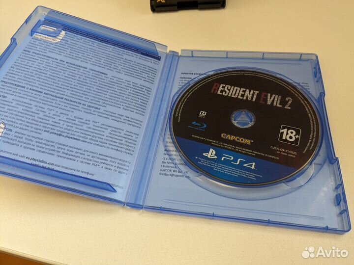 Resident Evil 2 remake для ps4