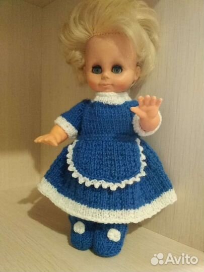 Вязаная одежда для кукол 25см