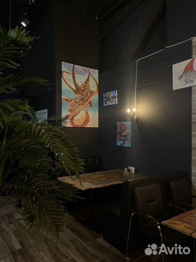 Готовый бизнес кафе с живой рыбой