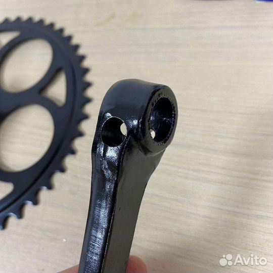 Комплект шатунов 46 зубов под клин