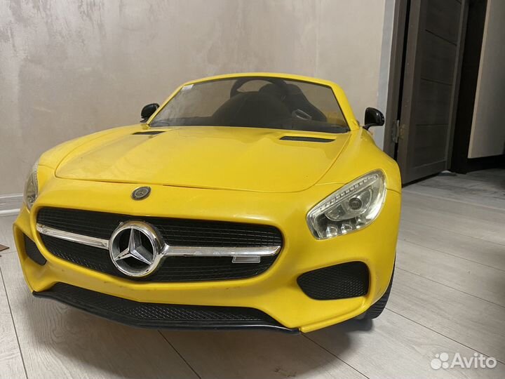 Детский электромобиль mercedes бу