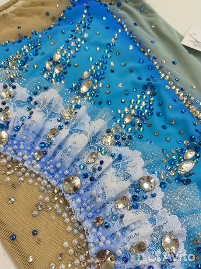 Купальник для гимнастики на рост 135-145