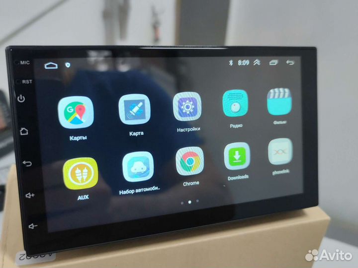 Магнитола 2-DIN Android 10,голосовое управление