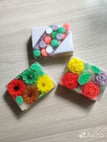 Мыло ручной работы,сделанно с душой