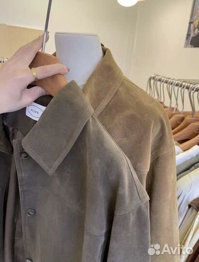 Куртка пиджак замшевая женская