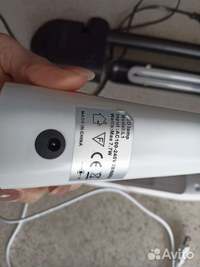 Лампа настольная бу