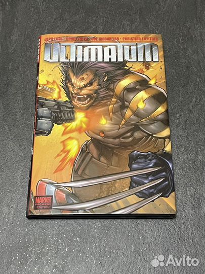 Оригинальная книга комиксов Marvel Ultimatum