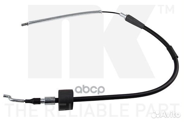 Трос ручного тормоза VW T4 90-03 зад. 904763 Nk