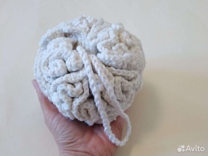 Мочалка ручной работы