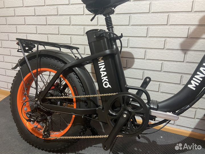 Электровелосипед новый minako f11 500w