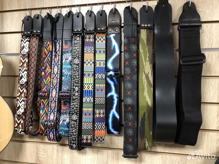 Ремень для гитары, укулеле, бас и электрогитар