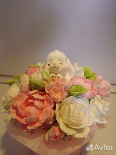 Сладкие букеты из зефира