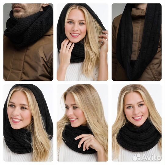 Шарф H&M унисекс