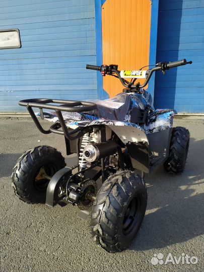 Квадроцикл raptor 110, синий