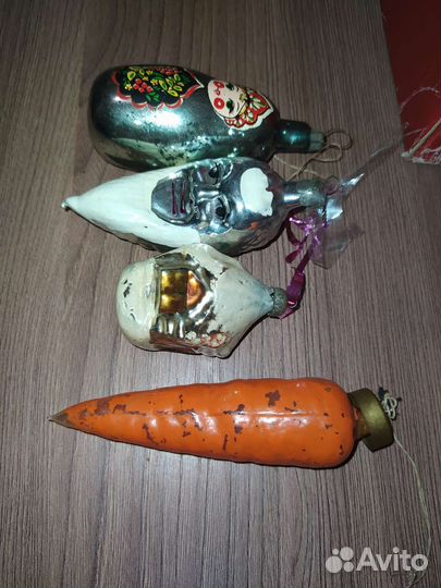 Елочные игрушки СССР