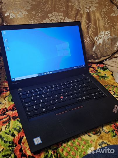 Thinkpad T470, 8/256 gb, i5 7300U, крутой ноутбук