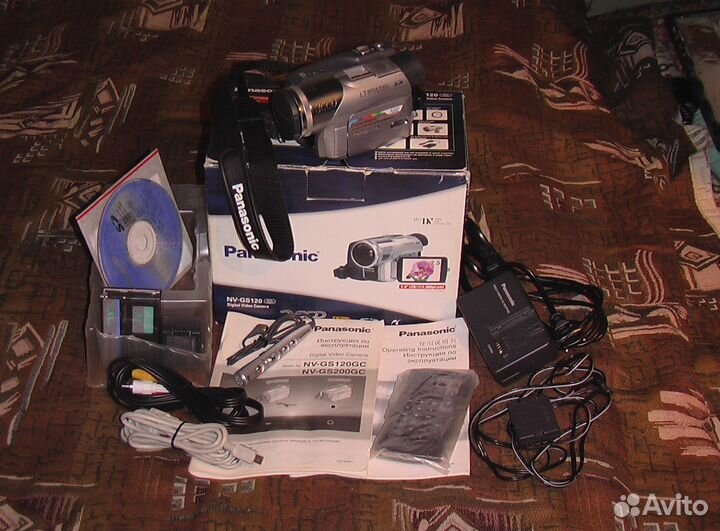 Panasonic NV-GS 120 в отличном состоянии