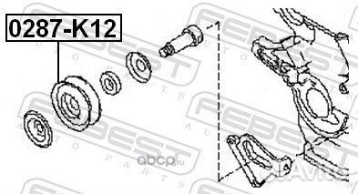 Ролик натяжной ремня кондиционера
