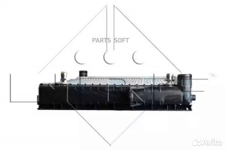 NRF 519509 Основной радиатор (двигателя)