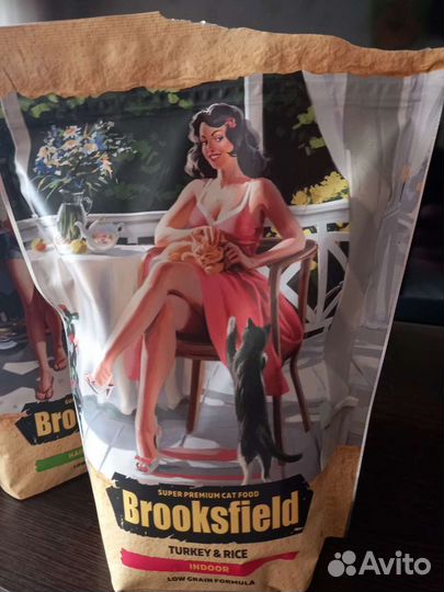 Корм премиум класса для кошек Бруксфилд