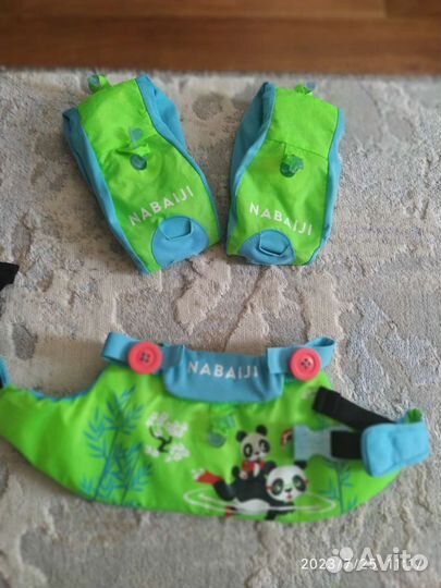 Плавательный жилет и нарукавники nabaiji