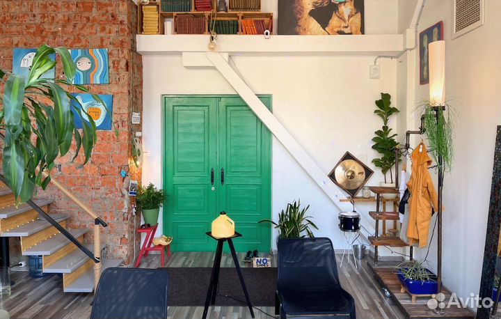 Аренда двухэтажного лофта 1мин от метро Аэропорт