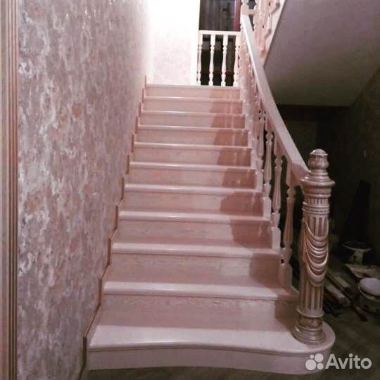 Лестницы с заходным столбом Cочи, балясины