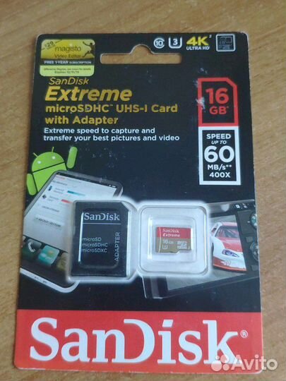 Карта памяти MicroSD