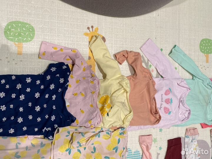 Пакет вещей на девочку 80-86