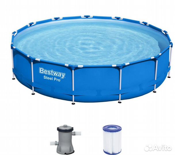 Каркасный бассейн новый