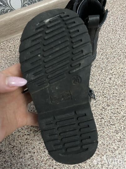 Ботинки детские 24 размер демисезонные