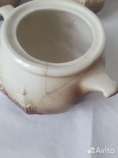 Горшочки глиняные для запекания