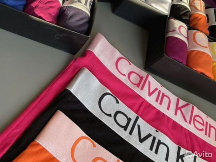 Трусы мужские ck боксеры хлопок