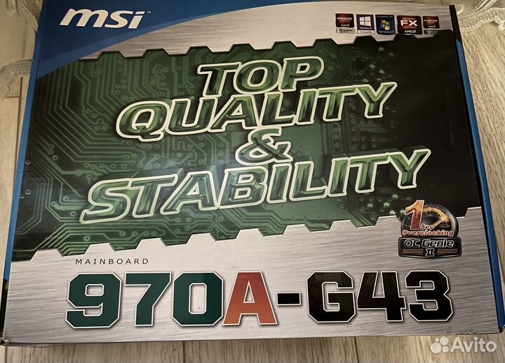 Материнская плата MSI 970A-G43