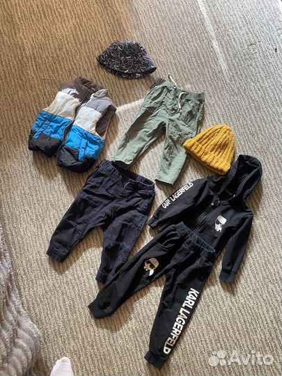 Вещи пакетом на мальчика 80-86