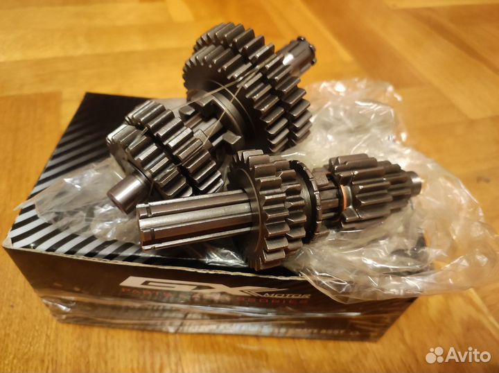 Коробка передач (кпп) на мопед Альфа/Дельта/Орион