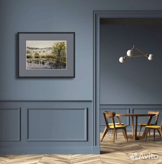 Картина с туманом 