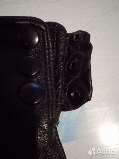 Перчатки женские кожаные новые