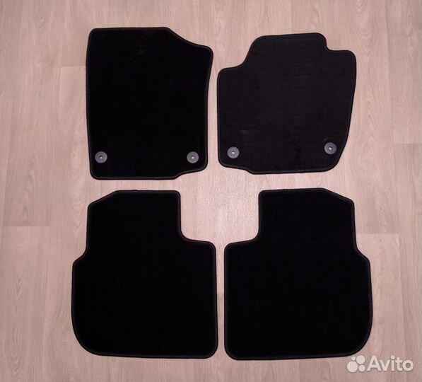 Коврики новые skoda rapid (vw polo) 2021