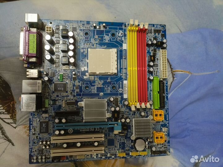 Материнская плата gigabyte ga-ma69vm-s2